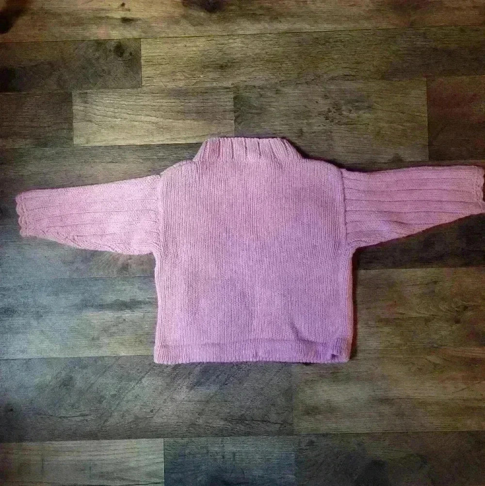 Jake's Friend 100% Cotton Pink Dessert Sweater Size 24M